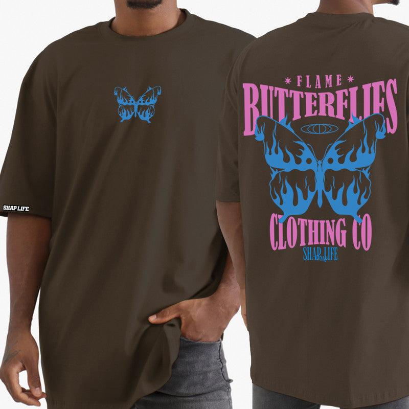 Camiseta Shap Life Oversized Flame Butterflies - 3375