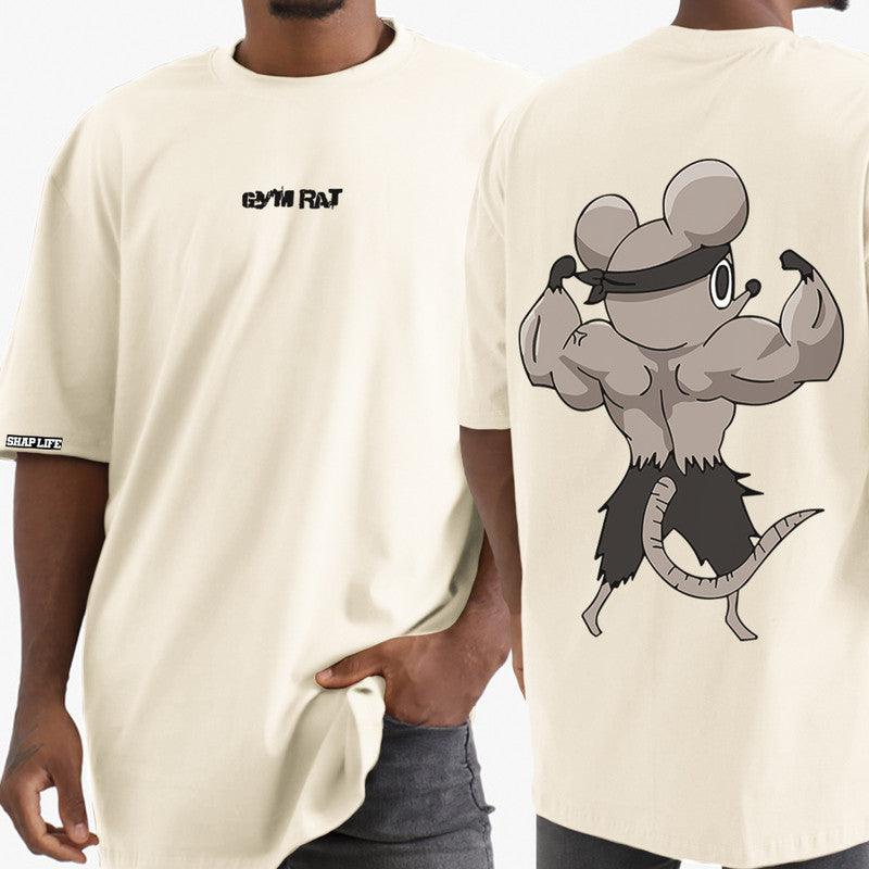 Camiseta Shap Life Oversized Gym Rat - 3408