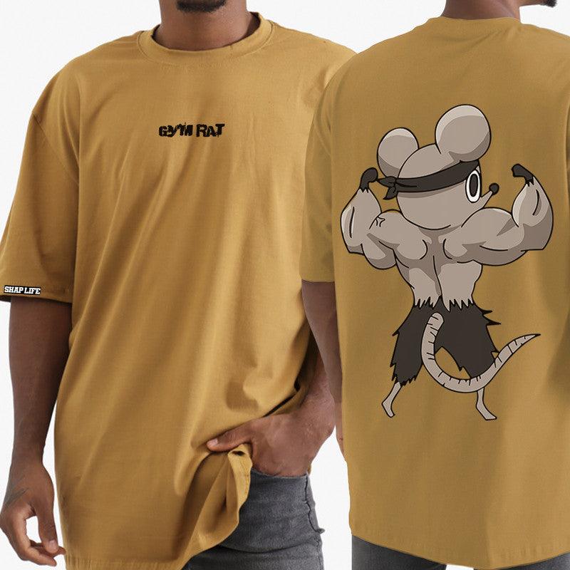 Camiseta Shap Life Oversized Gym Rat - 3408