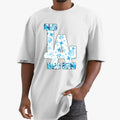 Camiseta Shap Life Oversized LA Floral - 3470