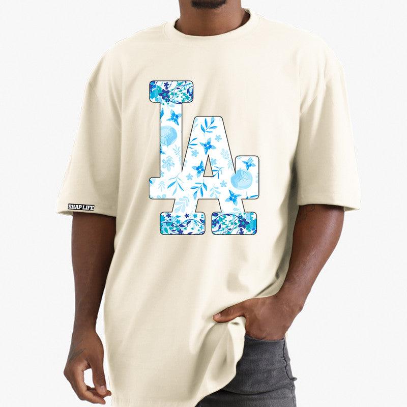 Camiseta Shap Life Oversized LA Floral - 3470