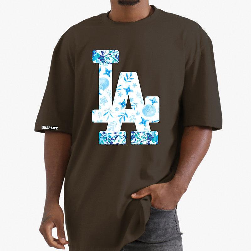 Camiseta Shap Life Oversized LA Floral - 3470