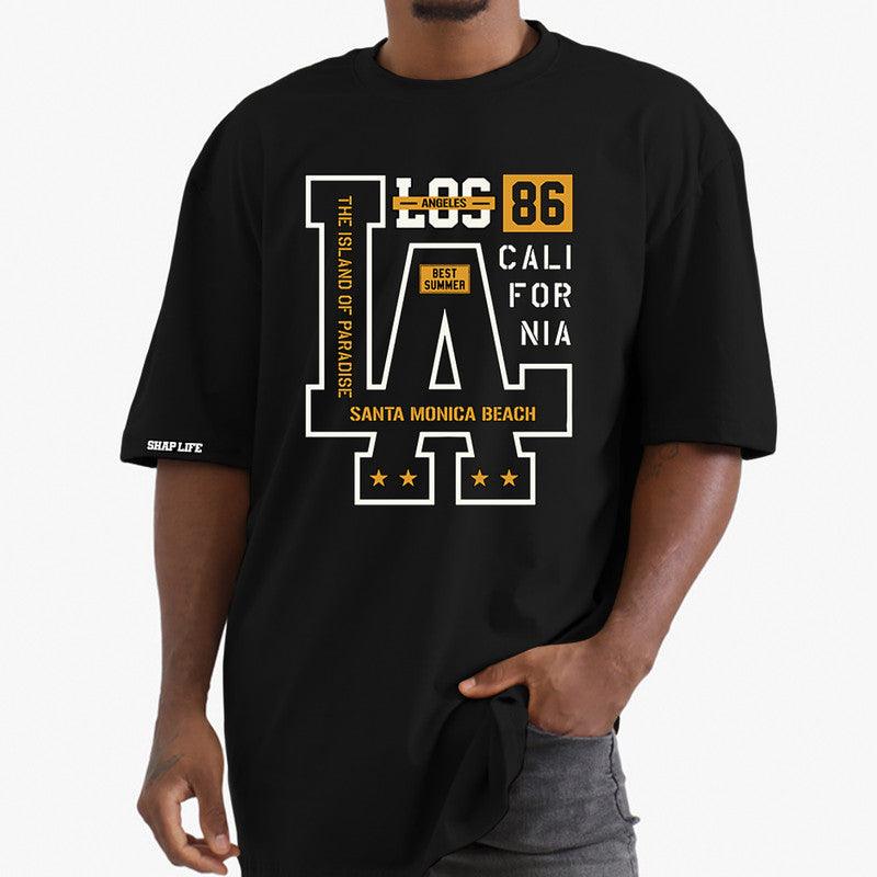 Camiseta Shap Life Oversized LA Santa Monica - 3468