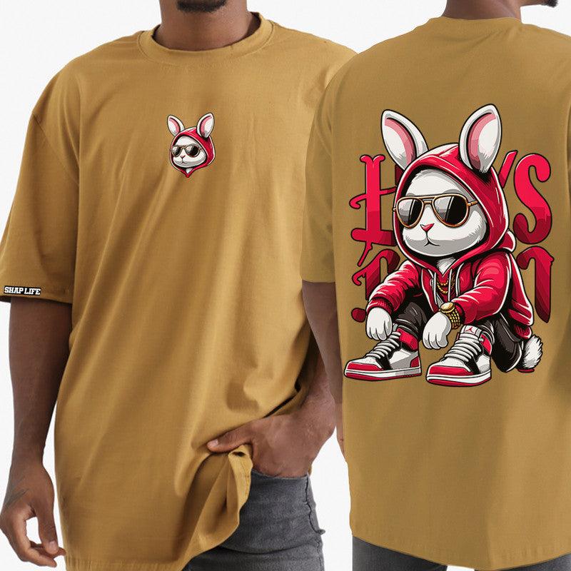 Camiseta Shap Life Oversized Let's Bunny - 3461