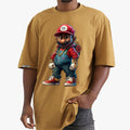 Camiseta Shap Life Oversized Luiz Vermelho Corrente - 3353