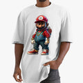 Camiseta Shap Life Oversized Luiz Vermelho Corrente - 3353