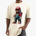 Camiseta Shap Life Oversized Luiz Vermelho Corrente - 3353