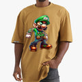 Camiseta Shap Life Oversized Márcio verde Gangster - 3352