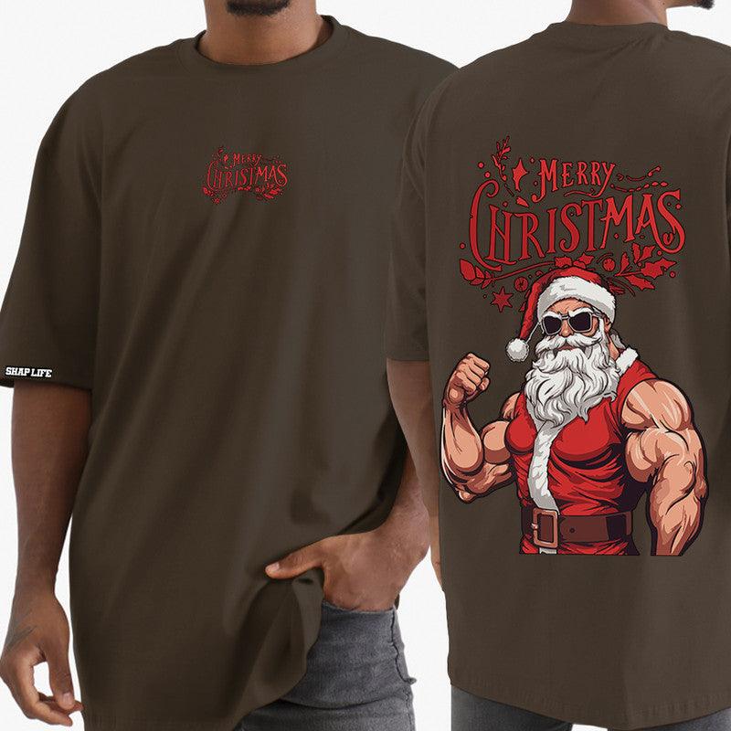 Camiseta Shap Life Oversized Marry Christmas - 3474