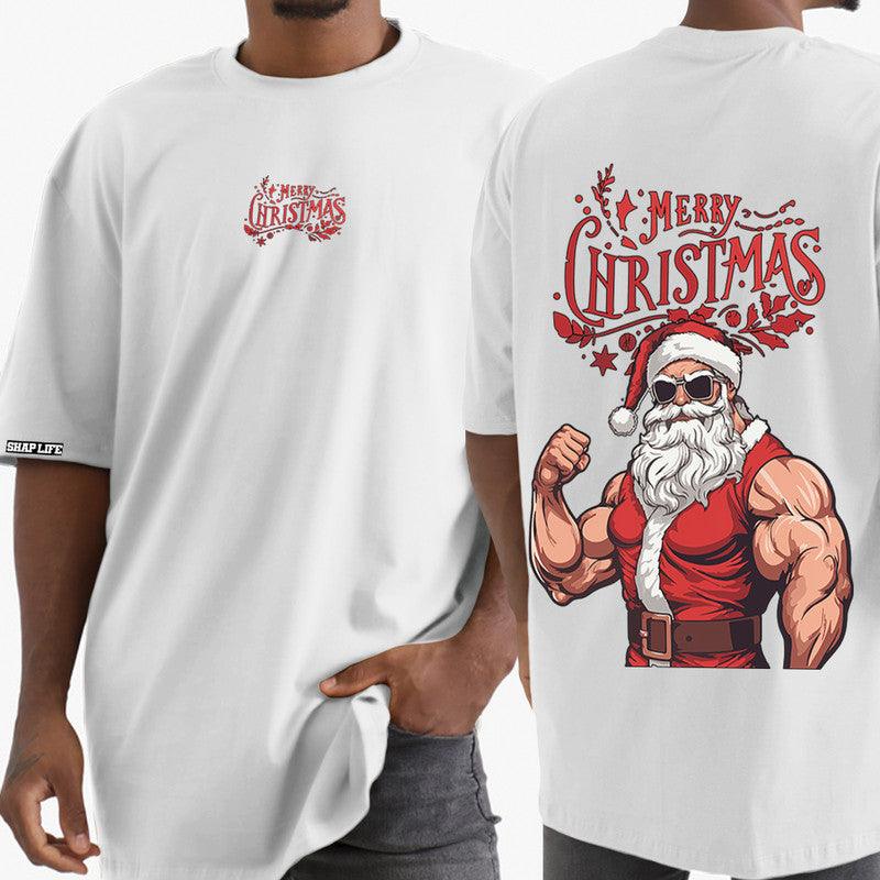 Camiseta Shap Life Oversized Marry Christmas - 3474