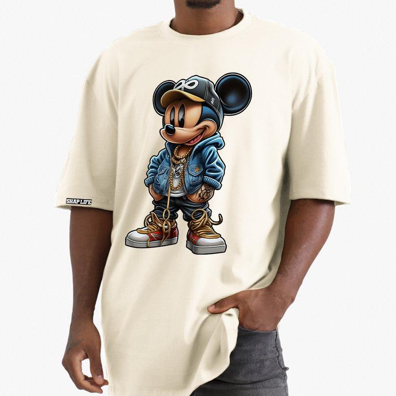 Camiseta Shap Life Oversized Miguel Mouse Jaqueta - 3355