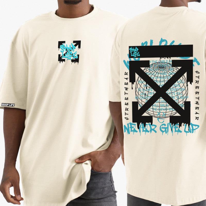 Camiseta Shap Life Oversized Never Give Up - 3374