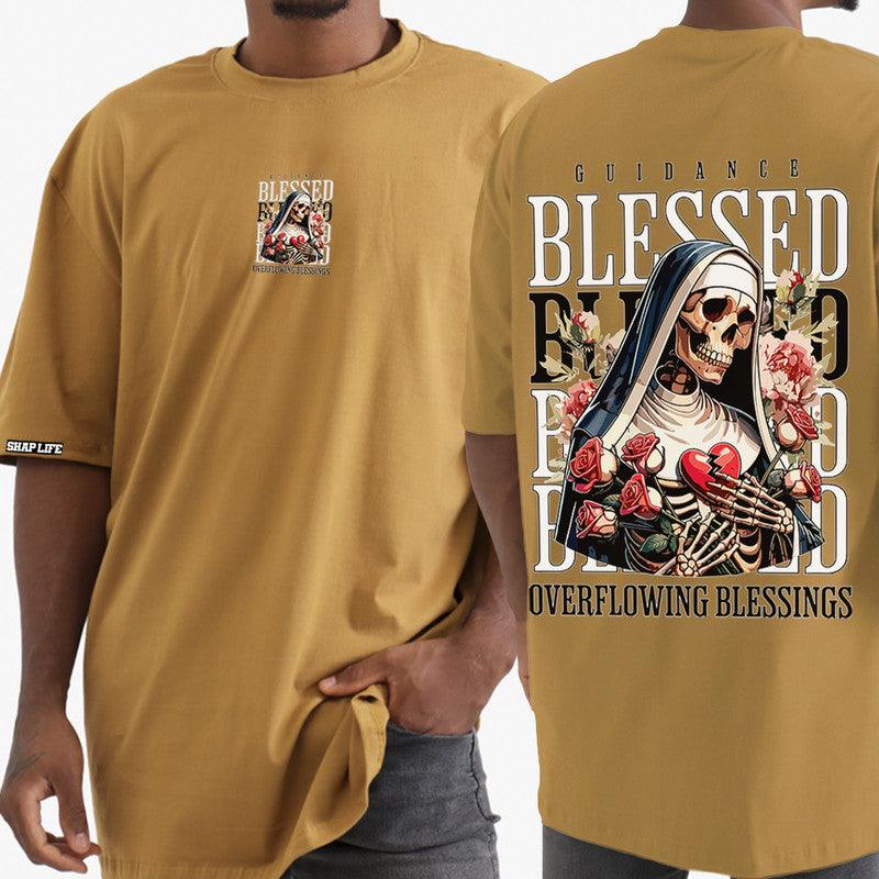 Camiseta Shap Life Oversized Overflowng Blessings - 3488