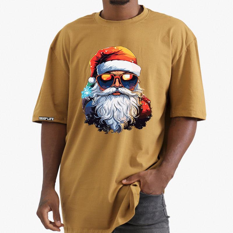 Camiseta Shap Life Oversized Papai Noel Hey Ho - 3478