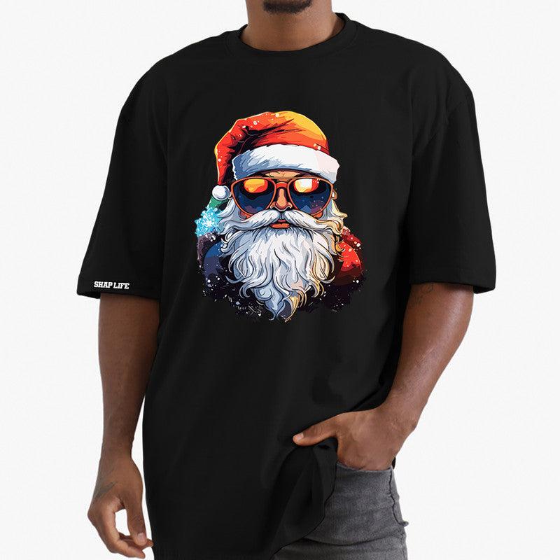 Camiseta Shap Life Oversized Papai Noel Hey Ho - 3478