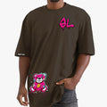 Camiseta Shap Life Oversized Pink Bear - 3358