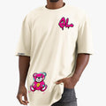 Camiseta Shap Life Oversized Pink Bear - 3358
