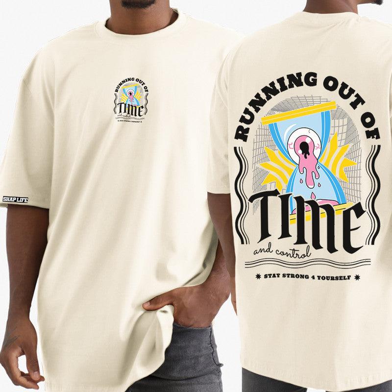 Camiseta Shap Life Oversized Running Out Of Time - 3427