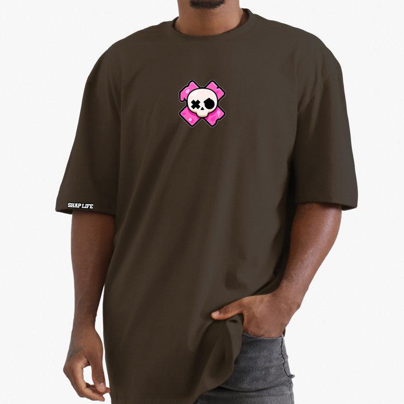 Camiseta Shap Life Oversized Skull Pink - 3490