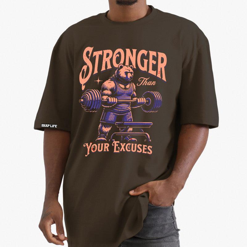 Camiseta Shap Life Oversized Strong Bear - 3379