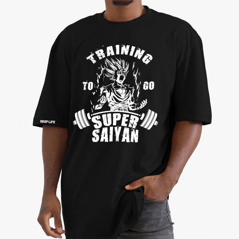Camiseta Shap Life Oversized Super Saiyajin - 3378