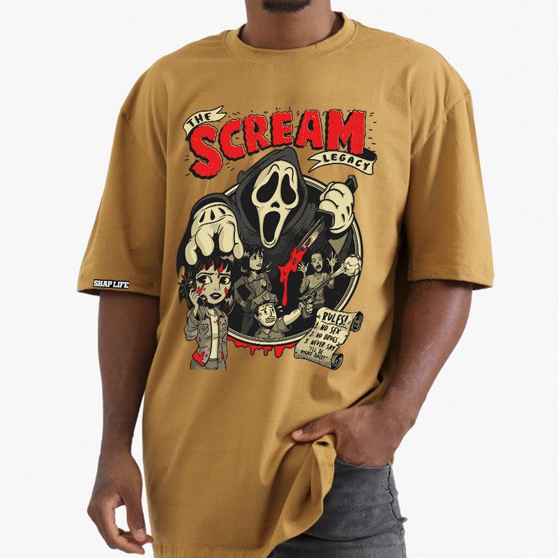 Camiseta Shap Life Oversized The Scream - 3377