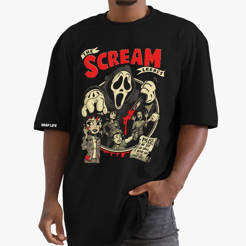 Camiseta Shap Life Oversized The Scream - 3377