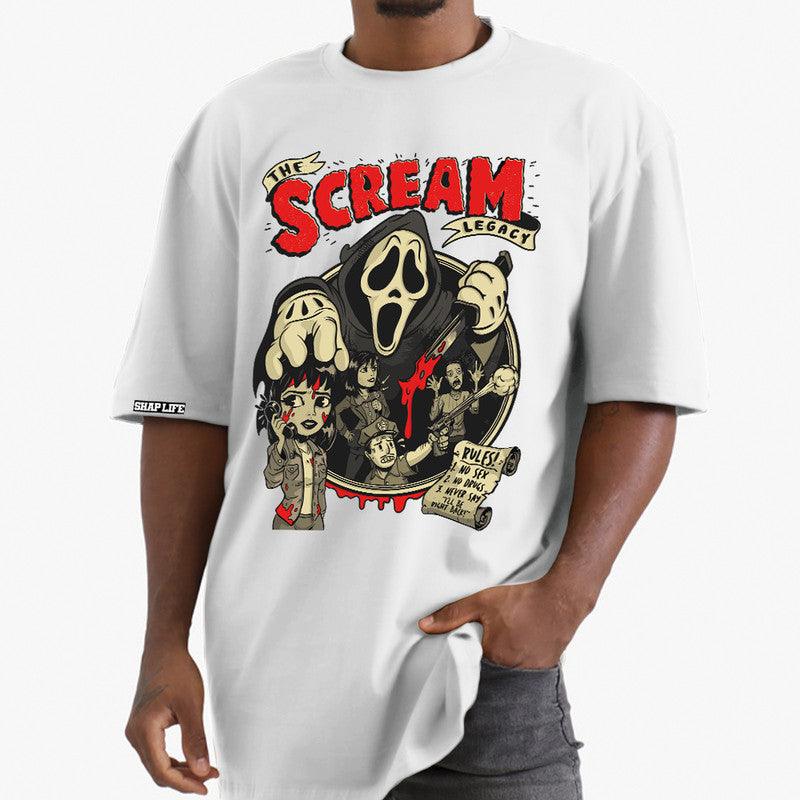 Camiseta Shap Life Oversized The Scream - 3377