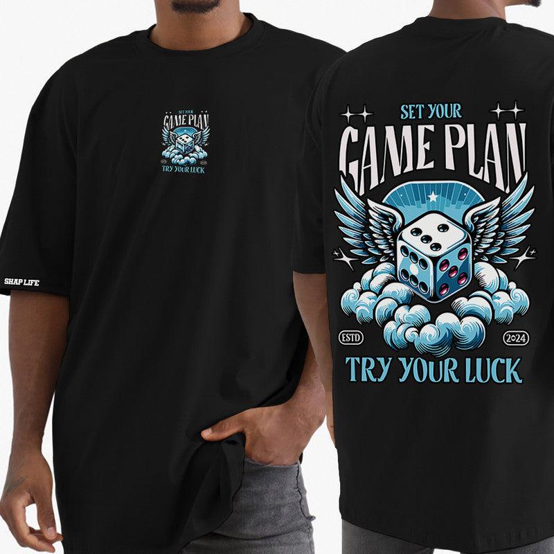 Camiseta Shap Life Oversized Try Your Luck - 3463