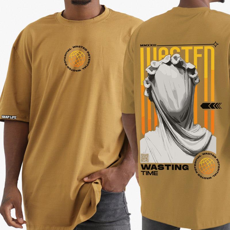 Camiseta Shap Life Oversized Wasting Time - 3424