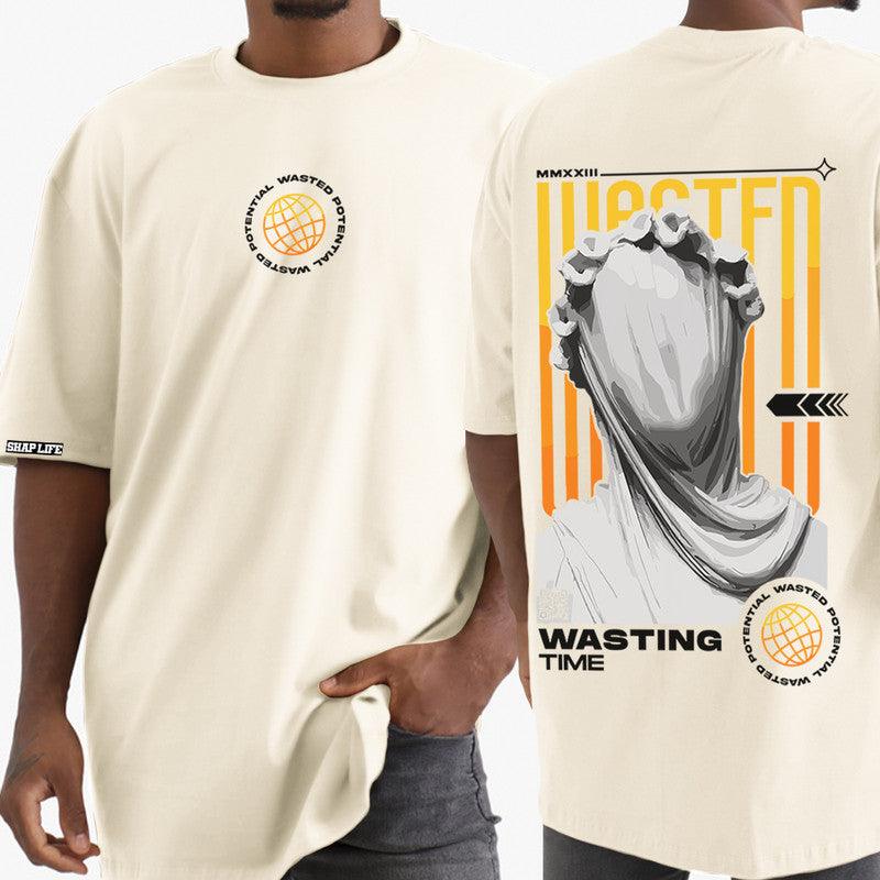 Camiseta Shap Life Oversized Wasting Time - 3424