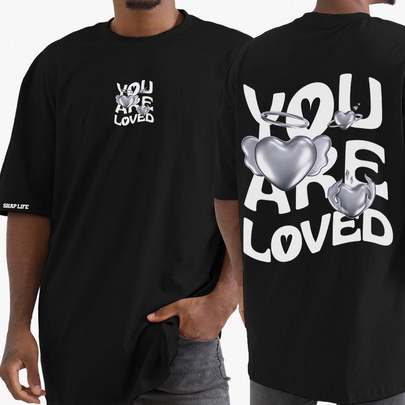 Camiseta Shap Life Oversized You Are Loved - 3404