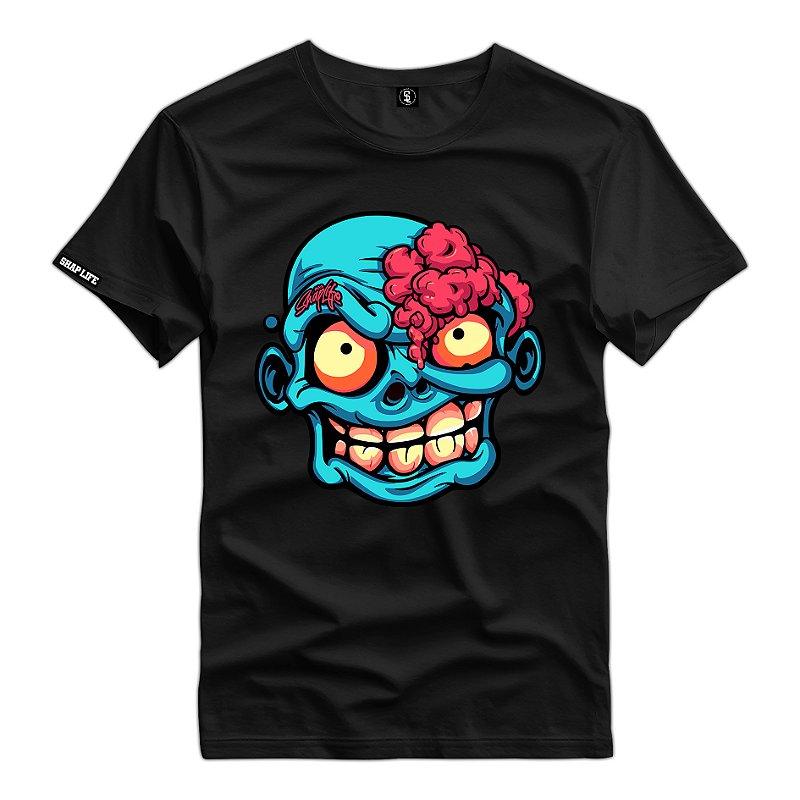 Camiseta Shap Life Zombie Brain - 3259